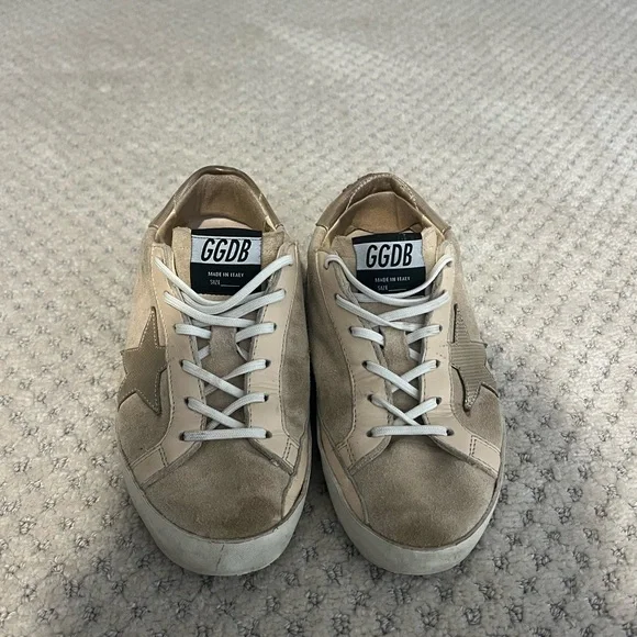 スニーカー Golden  Deluxe Brand Super-Star Classic Sneakers Super-star Classic with List low-top sneakers with suede